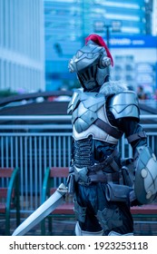 Cosplay Goblin Slayer At A Cosplay Event Held In Sunshine City Ikebukuro, Tokyo - Japan.