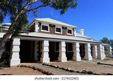 COSSACK, WA - JUNE 05 2022:Cossack Courthouse. Cossack Is A Museum Town In The Pilbara Built During The Gold Rush In Western Australia And Was Also Home To AustraliaÕs Pearl Shell Industry.