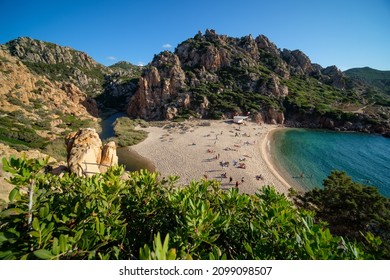 Cossi Beach Spiaggia Di Cala Li Stock Photo (Edit Now) 2099098507