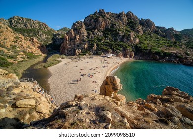 Cossi Beach Spiaggia Di Cala Li Stock Photo 2099098510 | Shutterstock