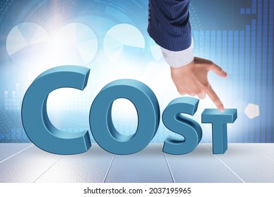 Cost Optimisation Concept With Falling Costs