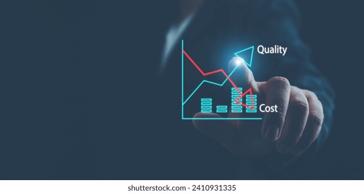 Cost and quality control, Control Quality and cost optimization for products or services to improve customer satisfaction,enhance company performance. Successful corporate strategy, quality control.