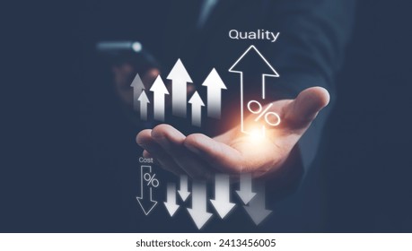 Cost and quality control, Control Quality and cost optimization for products or services to improve customer satisfaction,enhance company performance. Successful corporate strategy, quality control.