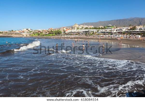 Costa Adeje Tenerife Spaincirca Jan 2016 Stock Photo Edit Now