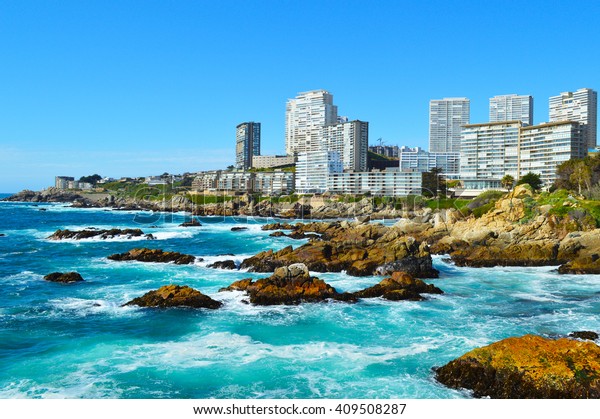 Costa Brava Vina Del Mar Chile Stock Photo Edit Now 409508287