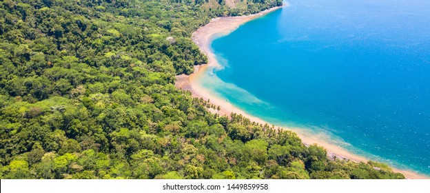 Costa Rica, Panorama Of The Nicoya Bay