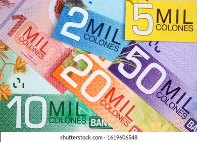  Costa Rican money - colon a business background
