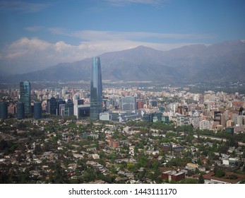 Costanera center the tallest building in south america, Santiago, Chile