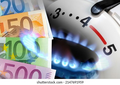 costs for heating with gas - Shutterstock ID 2147691959