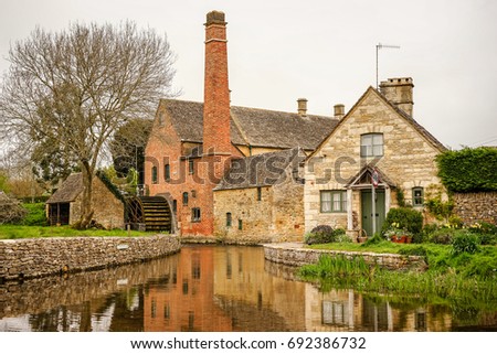 The Cotswold Stone Cottage Village  of Lower Slaughter