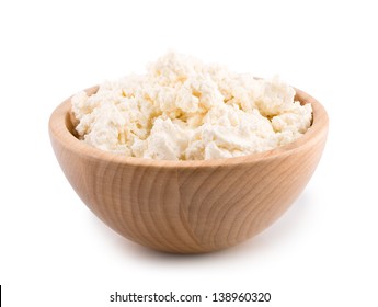 Cottage Cheese Curd Isolated On White Stock Photo 138960320 | Shutterstock