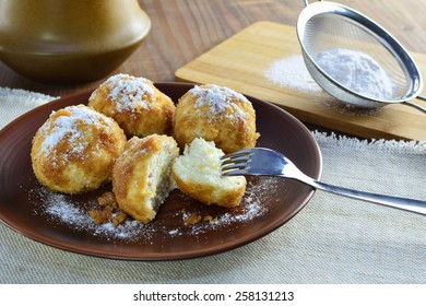 Cottage Cheese Dumplings Images Stock Photos Vectors Shutterstock