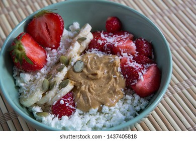 Cottage Cheese Banana Stock Photos Images Photography