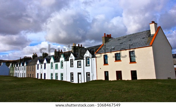 Cottages Islay Scotland Stock Photo Edit Now 1068467549
