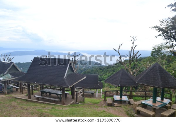 Cottages Peoples Park Tagaytay You Can Stock Photo Edit Now