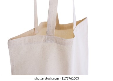 Cotton Bag Isolated On White