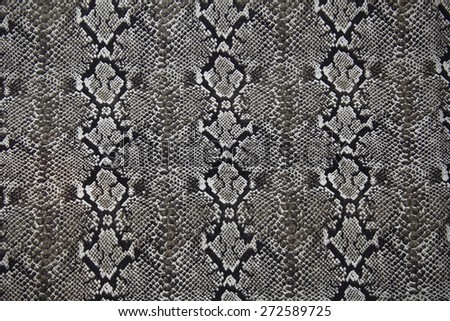 Cotton fabric with Snakeskin pattern for background or texture