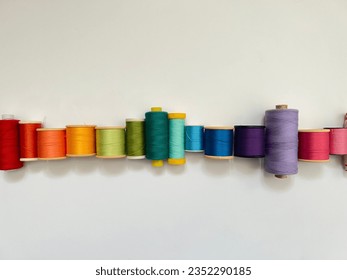 rainbow Cotton craft reels