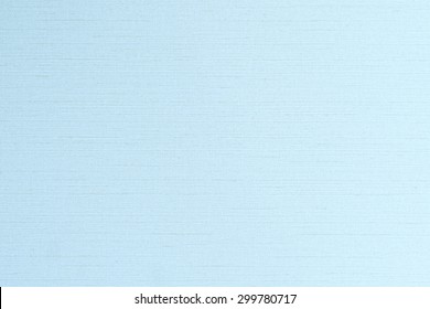 Cotton Silk Blended Fabric Texture Pattern Background In Sweet Light Pale Blue Color 