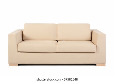 Couch Isolated On White Background