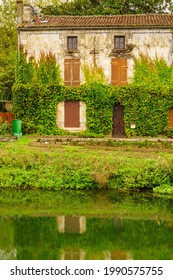 Coulon Small Town In France, Deux Sevres, New Aquitaine Region.