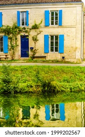 Coulon Small Town In France, Deux Sevres, New Aquitaine Region.