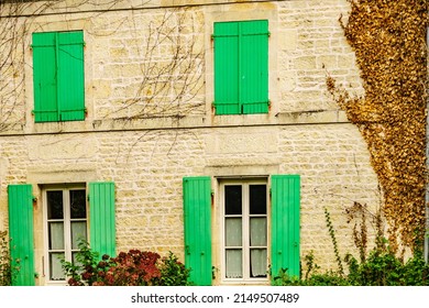 Coulon Small Town In France, Deux Sevres, New Aquitaine Region.