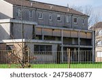 Council flats in poor housing estate in Glasgow