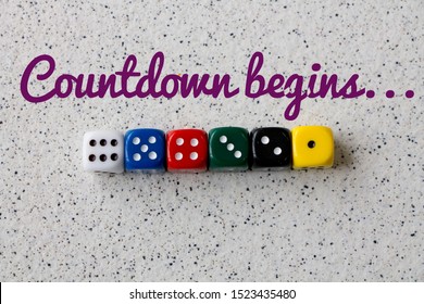 Countdown Begins Indication With Dice