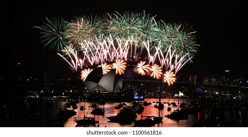 countdown firework in sydney