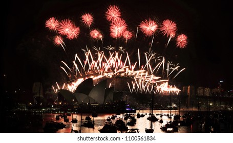 countdown firework in sydney