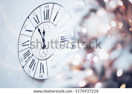 Similar – Image, Stock Photo Last glow Fir tree