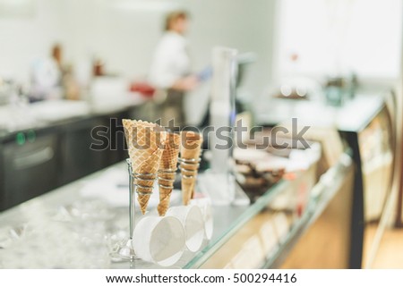 Similar – Image, Stock Photo cold shopping Shopping