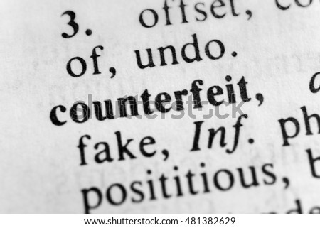 Counterfeit