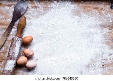 Countertop Flour Top View Stock Photo 786845380 | Shutterstock
