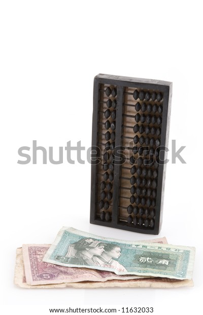 counting Chinese money with\
abacus
