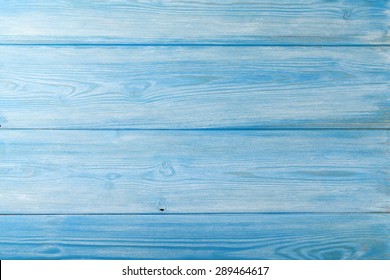 Country Blue Wooden Table Background Texture