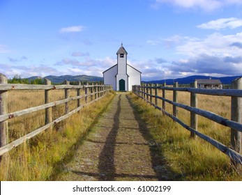 Country Church On The Prairies