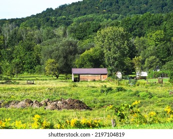 Country Farm In The Adirondack State Park, New York