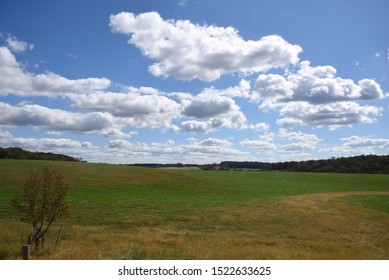 Country Fields In The Fall Chester County PA