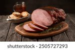 Country Ham: Salt-cured ham with a distinctive salty flavor, often served with biscuits or as a breakfast meat.