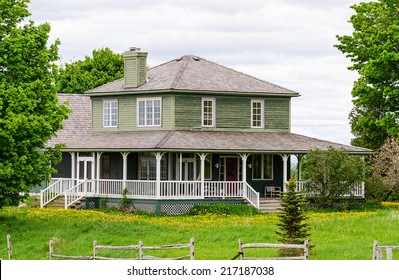 Country Home With A Wrap-around Veranda