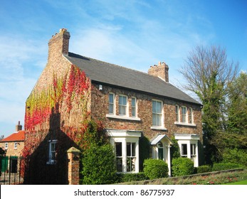 Country House In North Yorkshire, England.