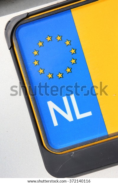 country identifier of EU car registration\
plate: Netherlands