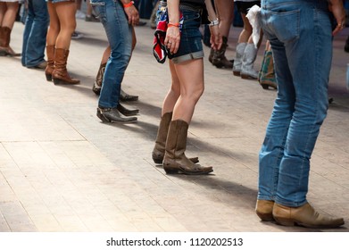 line dancing cowboy boots