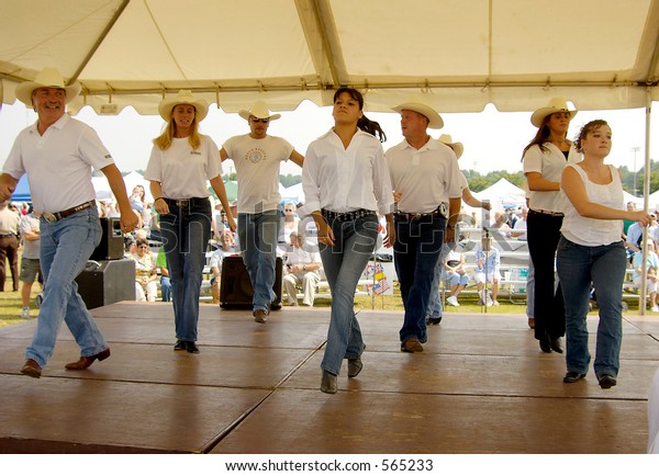 Country Line Dancing - some\
noise