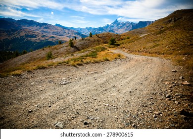 Country road in the mountains - Powered by Shutterstock