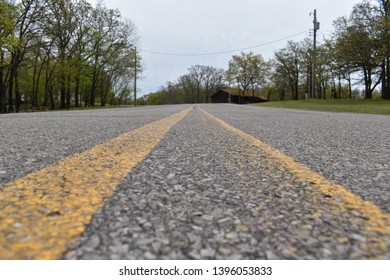 Country Roads In The Arbuckle Mountains In Oklahoma