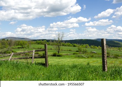 Country Scene, Open Pastures, Hudson Valley, NY.