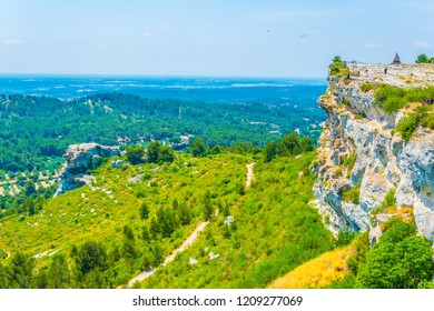 Countryside Of Massif Des Alpilles In France
